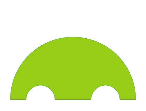 Day & Night - Light Green Block - Replacement Part ONLY