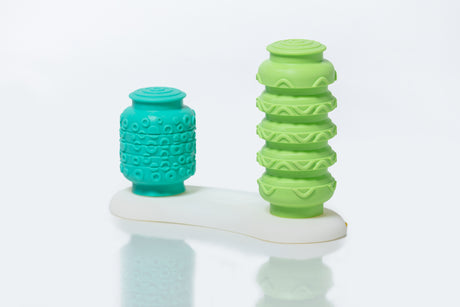 Krumples BOP & POP – Sensory Silicone Baby Toy for Ages 6 Months+ | Food-Grade Silicone | Develops Motor Skills | Squish, Push & Pop Fun