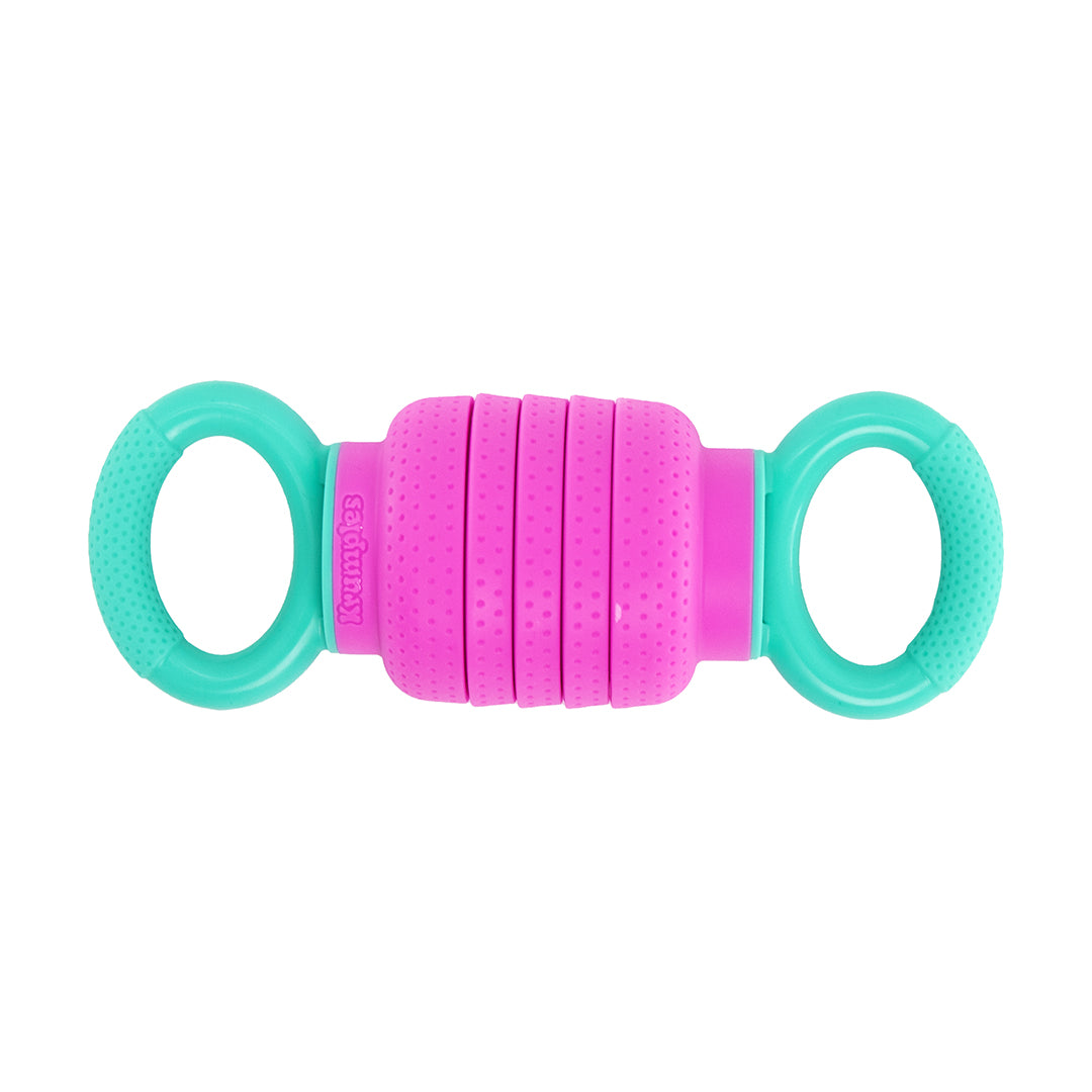 Krumples Pully PINK - Ridiculously Fun Fidget Playthings for All Ages Made from Food Grade Silicone!