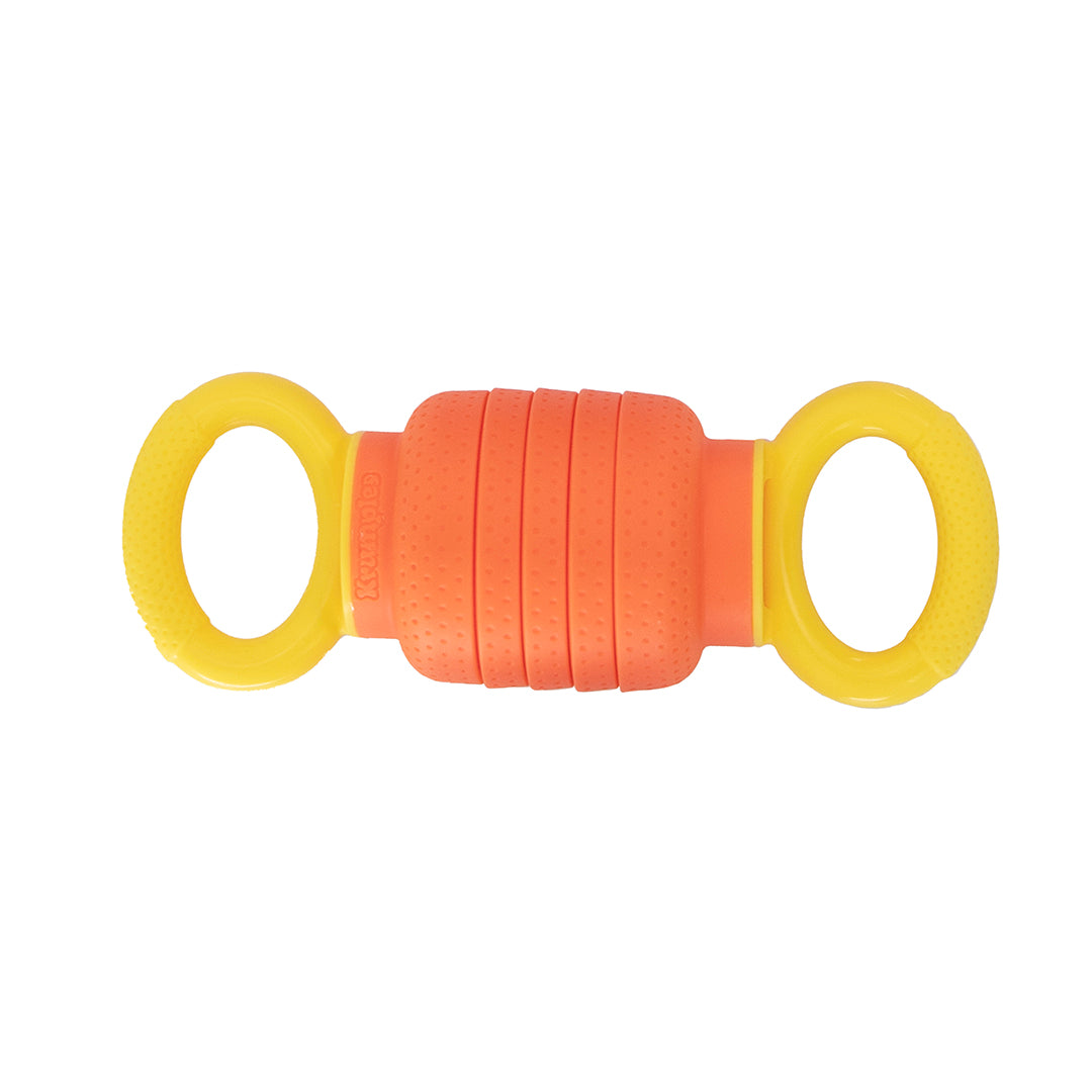 Krumples Pully ORANGE - Ridiculously Fun Fidget Playthings for All Ages Made from Food Grade Silicone!