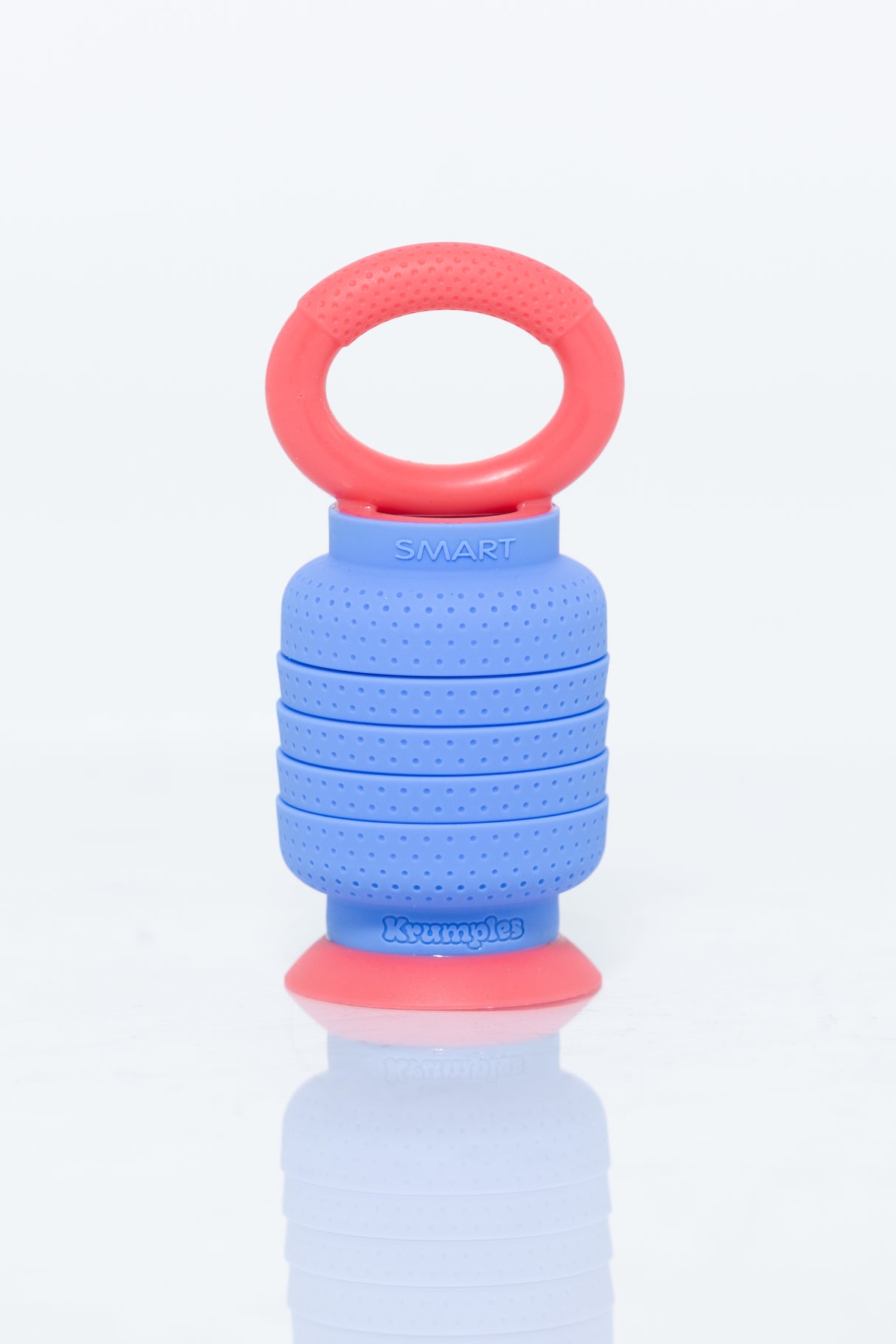 Krumples Plungy Blue - Ridiculously Fun Playthings for Ages 1 - 99 Made from Food Grade Silicone!