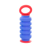 Krumples Plungy BLUE - Ridiculously Fun Playthings for Ages 1 - 99 Made from Food Grade Silicone!