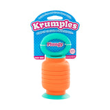 Krumples Plungy ORANGE - Ridiculously Fun Playthings for Ages 1 - 99 Made from Food Grade Silicone!