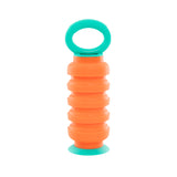 Krumples Plungy ORANGE - Ridiculously Fun Playthings for Ages 1 - 99 Made from Food Grade Silicone!