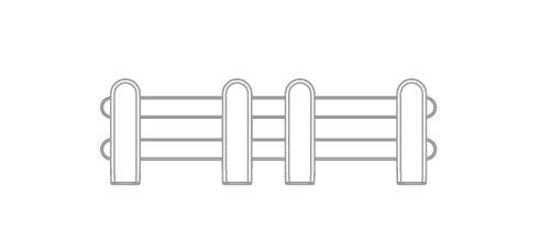Smart Farmer - Short Fence Replacement Part ONLY