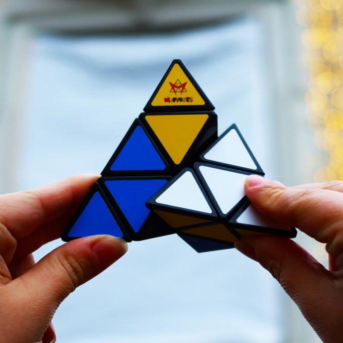 Meffert's Pyraminx - The Original Ultimate Travel-Friendly Brain