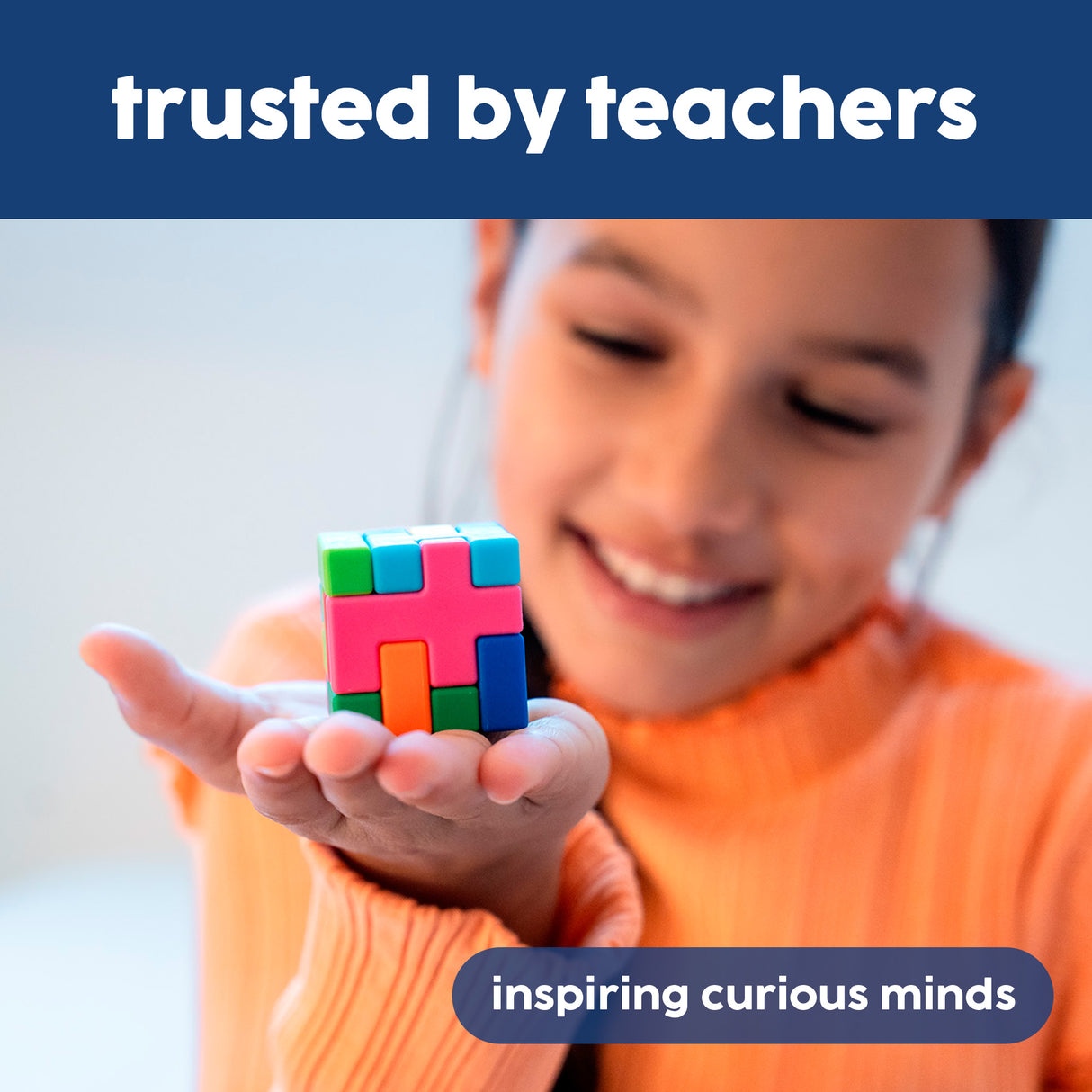 IQ Quub – 2-in-1 Travel Logic Puzzle & 3D Cube Building Game