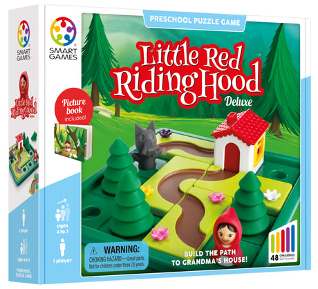 Little Red Riding Hood Preschool Puzzle Game for Ages 4+