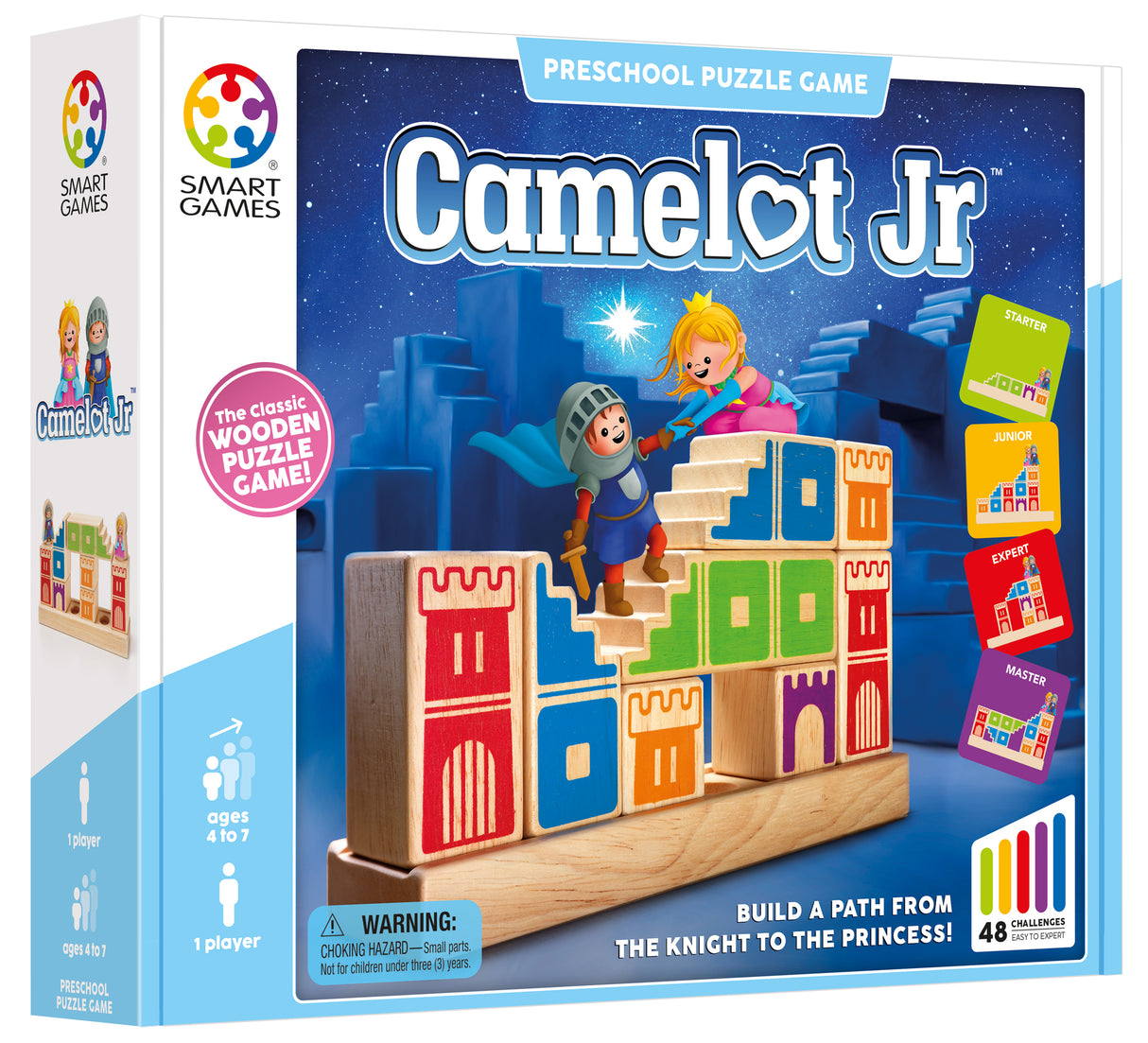 Camelot Jr. Wooden Puzzle Game for Ages 4+