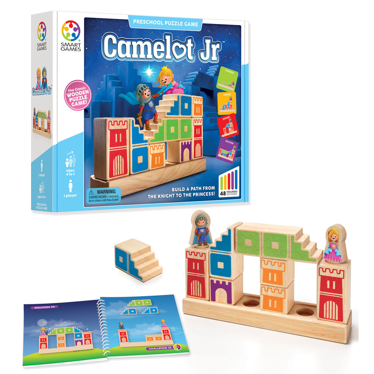 Camelot Jr. Wooden Puzzle Game for Ages 4+