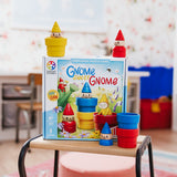 Gnome Sweet Gnome Wooden Deduction Game for Ages 3-7 with 48 Challenges