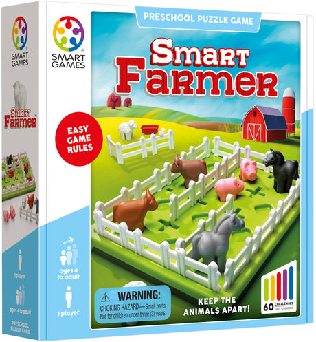 Smart Farmer Puzzle Game for Ages 4+