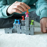 Tower Stacks Castle Building Game with 80 Challenges for Ages 8-Adult