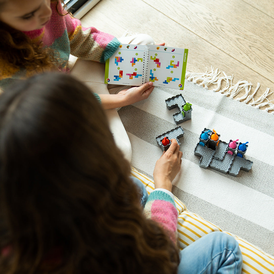 Tower Stacks Castle Building Game with 80 Challenges for Ages 8-Adult