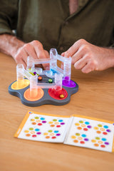 Drop Zone Marble Run Logic Game with 80 Challenges for Ages 8+