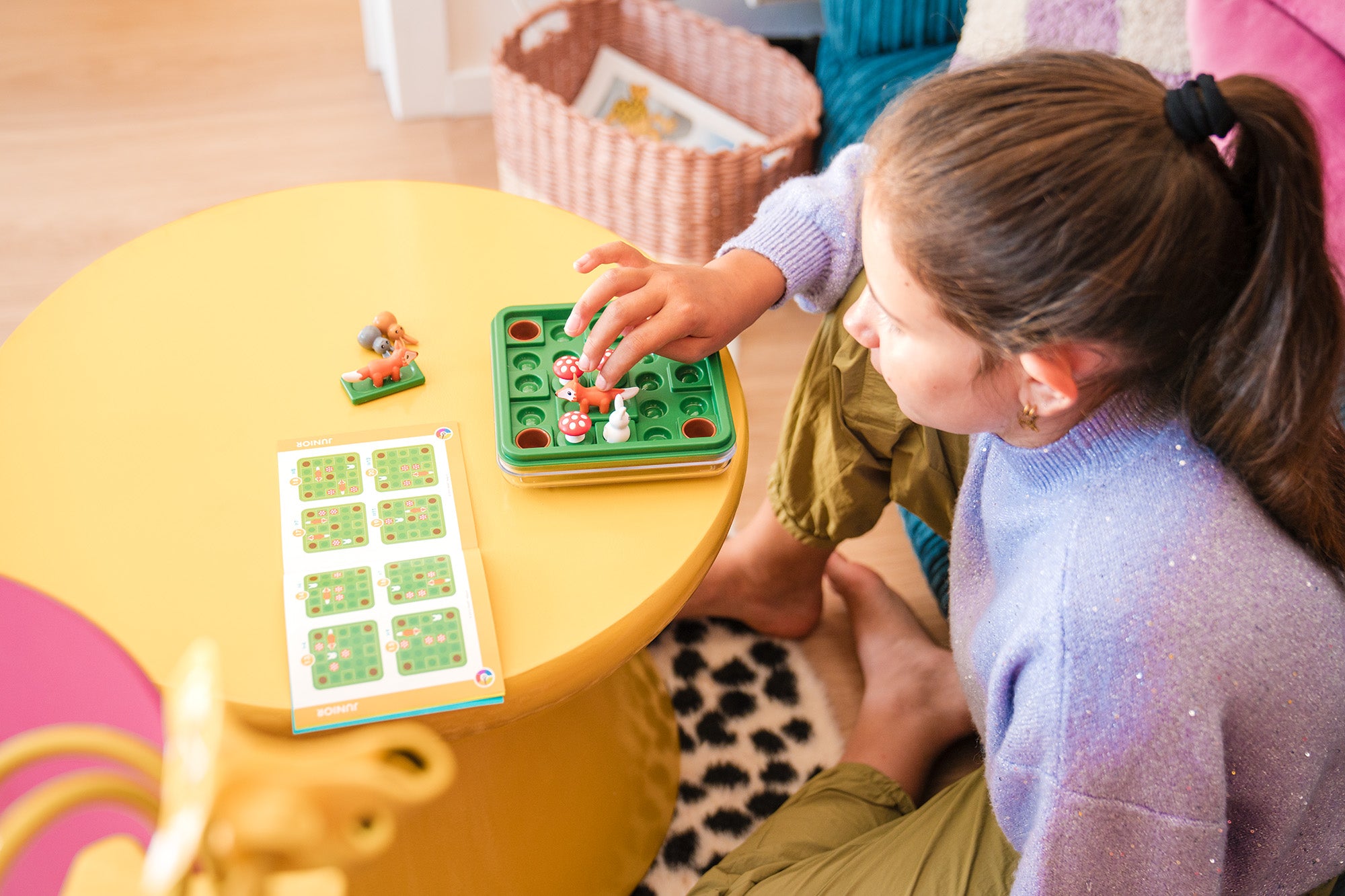 Jump In' Travel Toy Sliding Board Game Puzzle for Kids and Adults