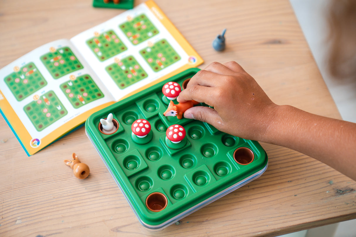 Jump In' Travel Toy Sliding Board Game Puzzle for Kids and Adults Ages 7+