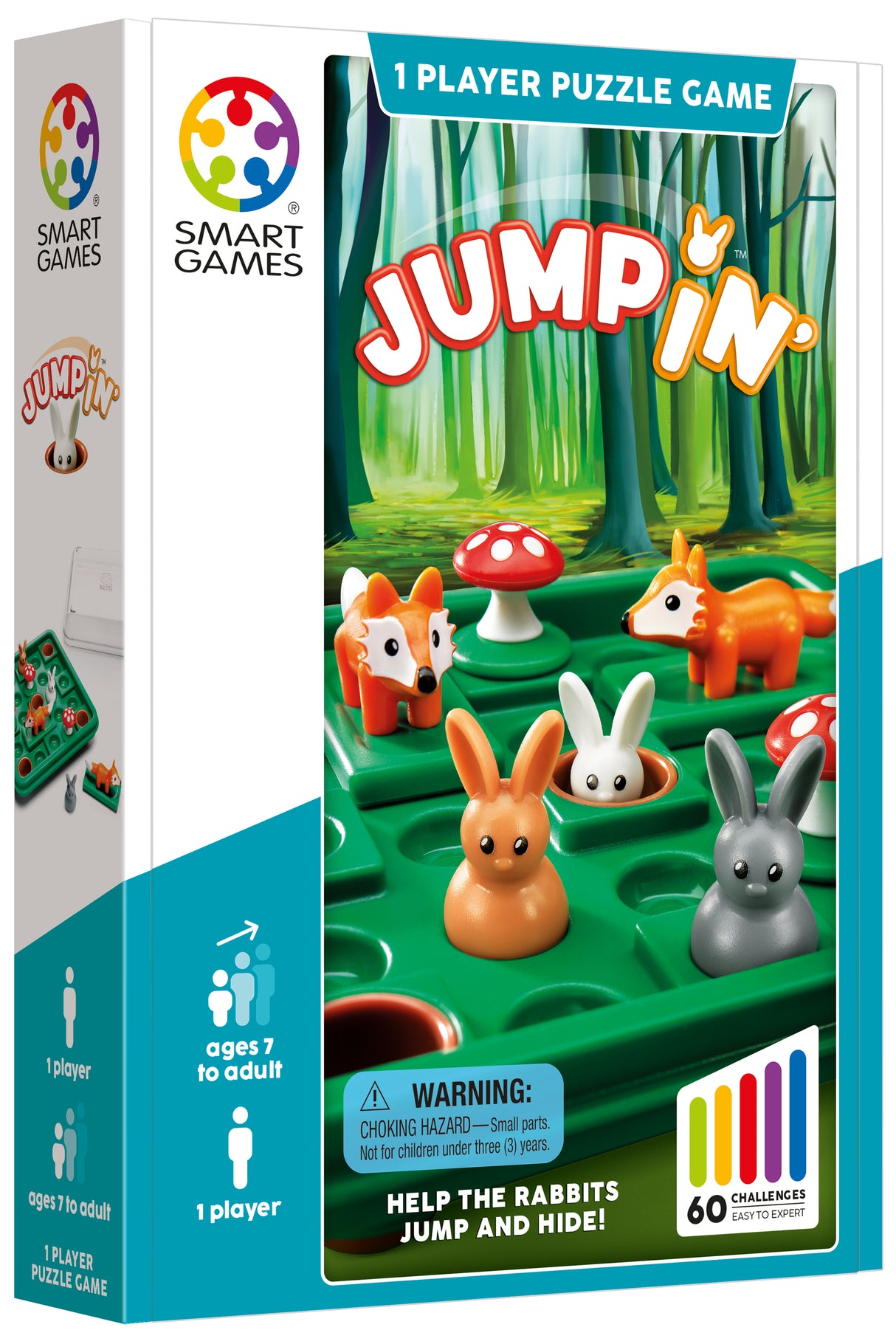 Jump In' Travel Toy Board Game for Kids Ages 7+