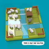 Counting Sheep Travel Logic Game with 60 Challenges for Ages 7 - Adult