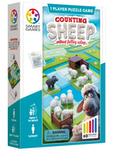 Counting Sheep Travel Logic Game with 60 Challenges for Ages 7 - Adult