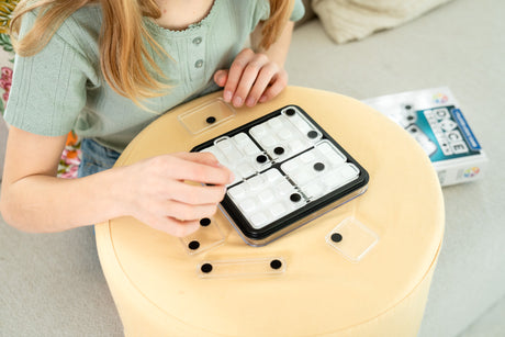 Dice Deduction Travel Game Featuring 60 Challenges for Ages 10-Adult