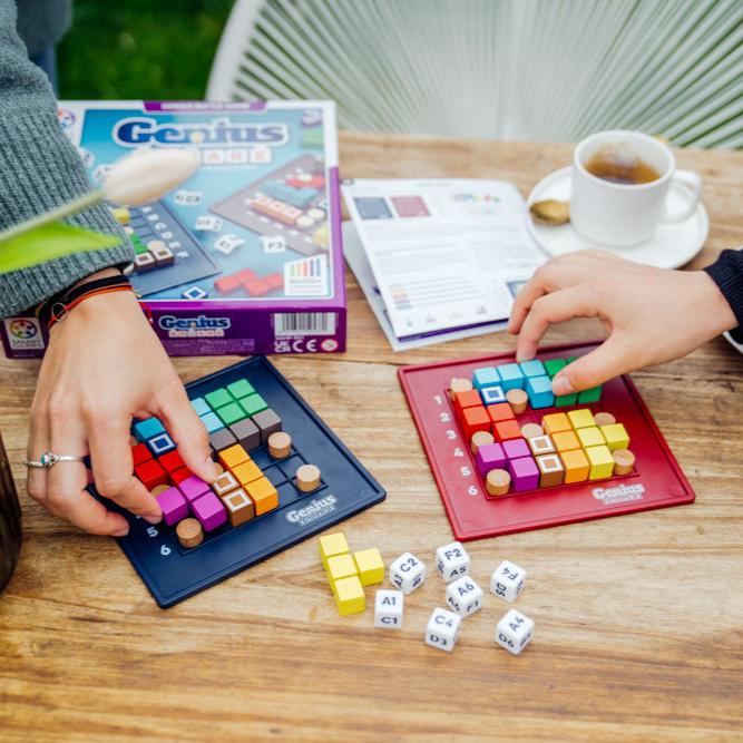 The Genius Square STEM Puzzle Game for Ages 6+