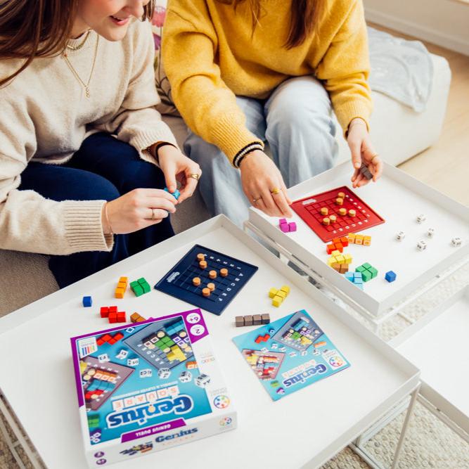 The Genius Square STEM Puzzle Game for Ages 6+