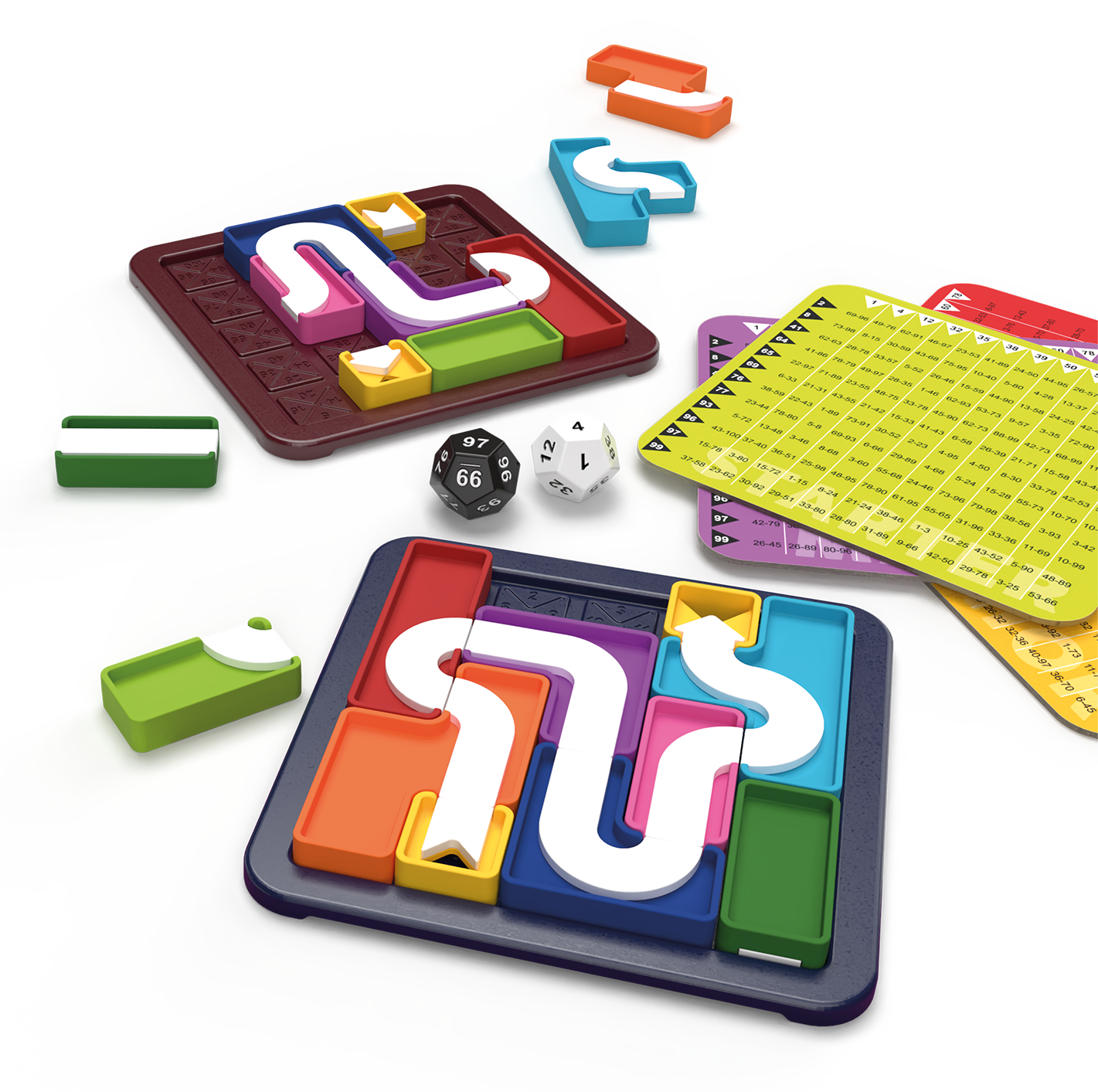 Genius Connection Genius Connection Two-Player Speed and Strategy Game Ages 8 - Adult ...