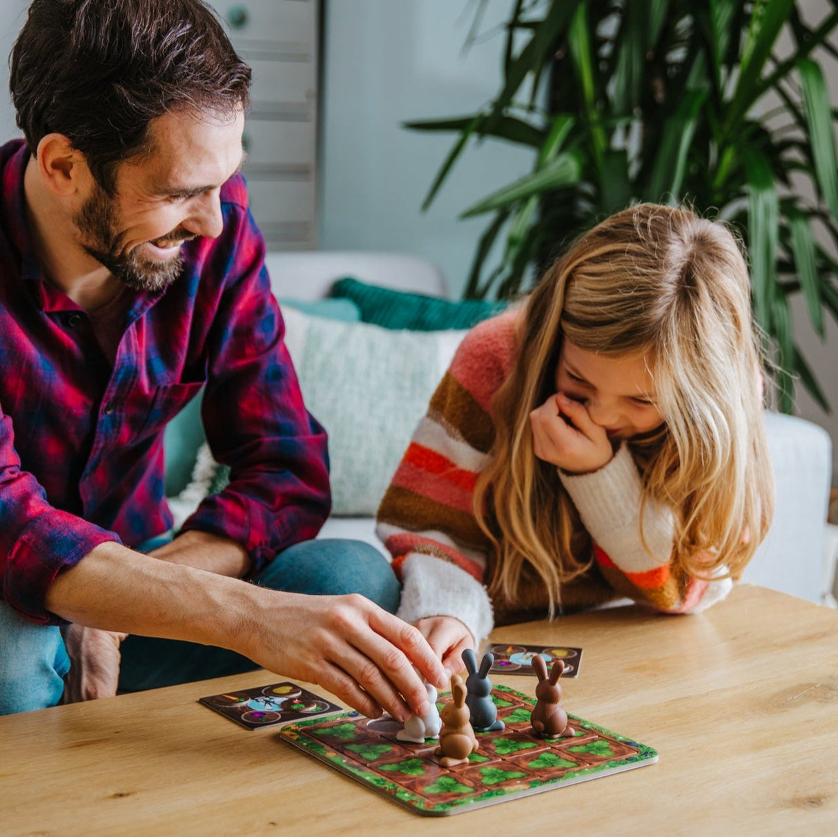 Grabbit Memory Game for 2-4 Players Ages 4+