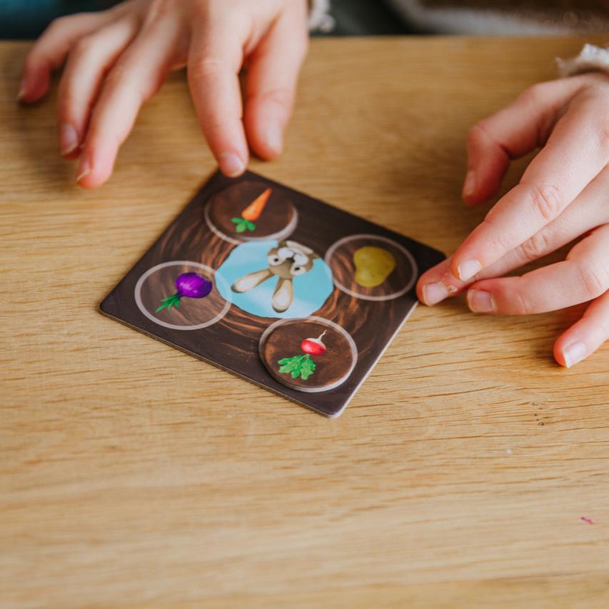 Grabbit Memory Game for 2-4 Players Ages 4+