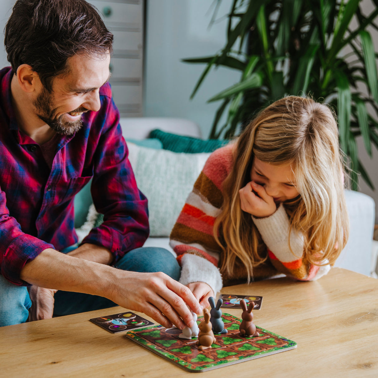 Grabbit Memory Game for 2-4 Players Ages 4+