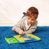 Tangoes Jr. Preschool Tangram Game with 120 Challenges in Carry Case for Ages 4+