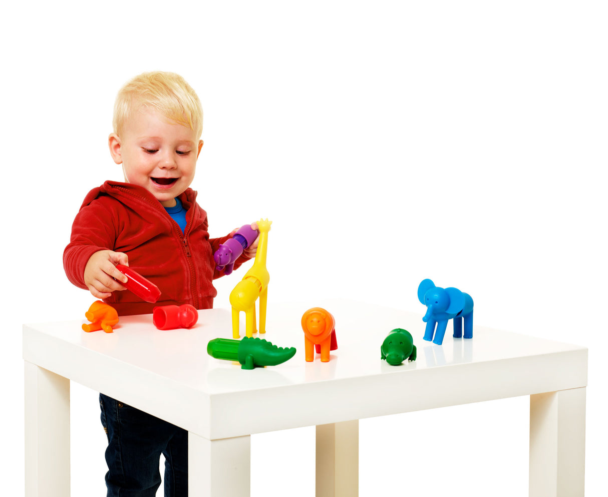 My First Safari Animals STEM Magnetic Discovery Set for Kids Ages 1 to 5