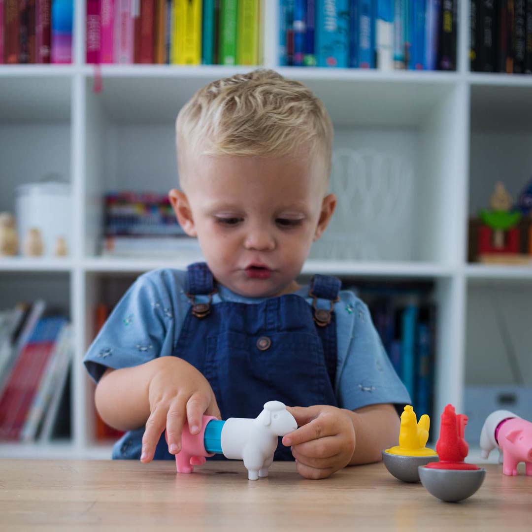 My First Farm Animals STEM Building Play Set for Ages 1+