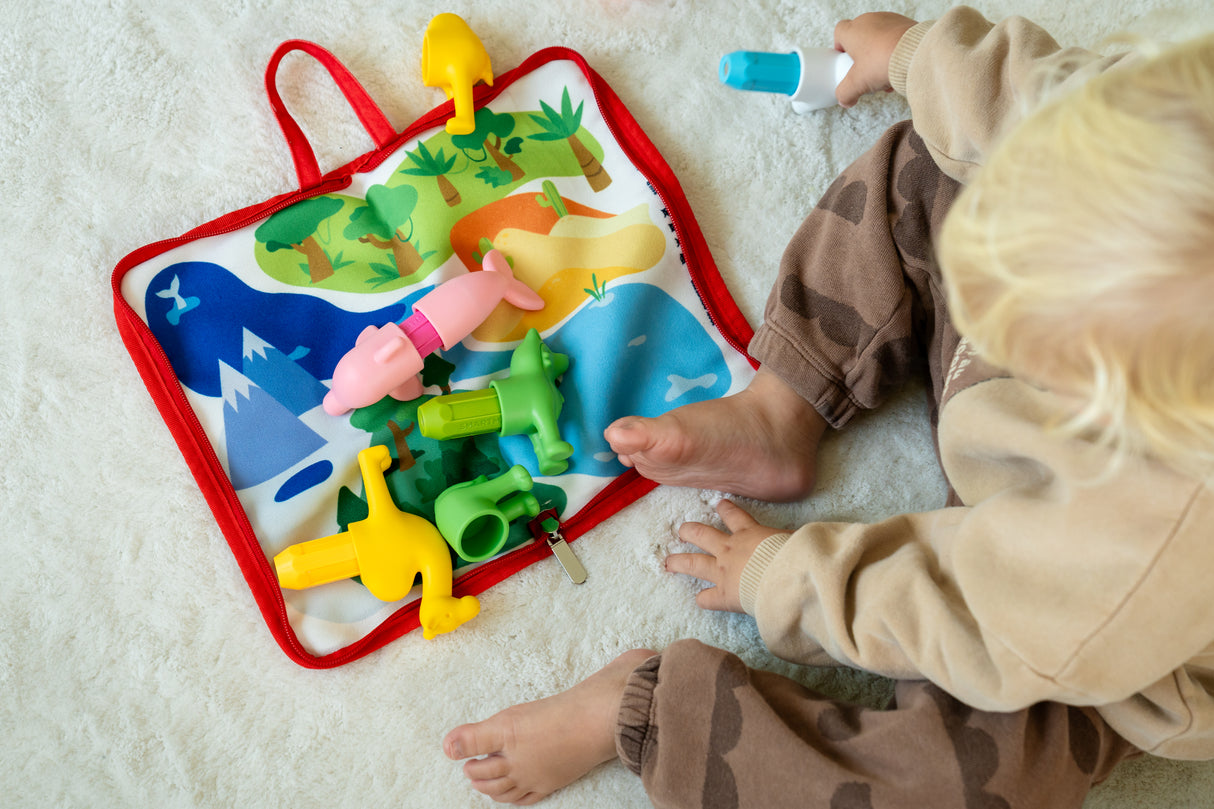 SmartMax My First Animals Around The World – Magnetic STEM Building Set for Toddlers