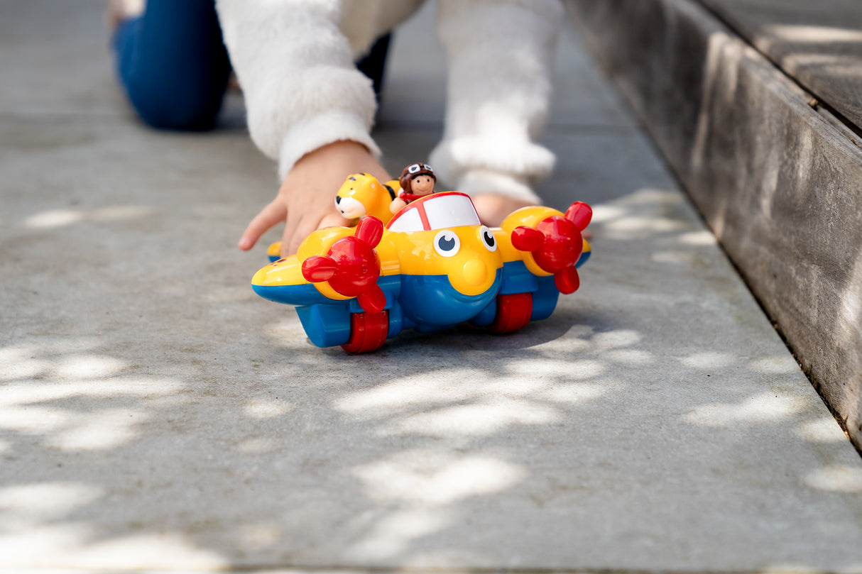 WOW Johnny Jungle Plane (3 Piece Play Set) Ages 1+