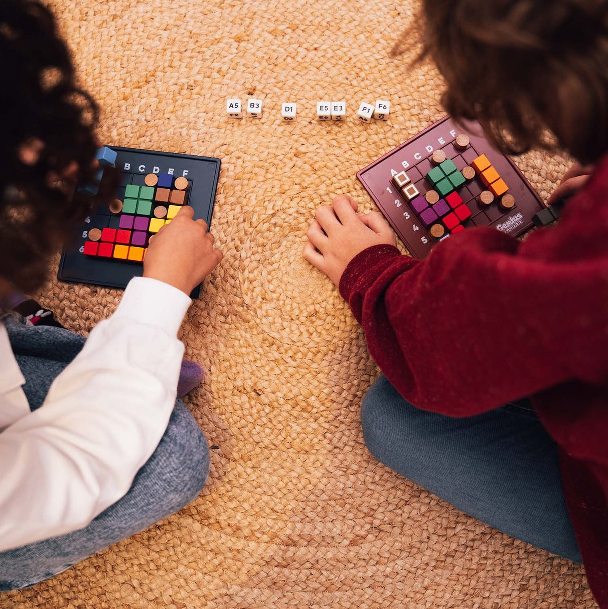 The Genius Square - the Global Sensation! Two-Player Logic Race Game for Ages 6+