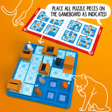 Cats and Boxes Travel Game with 60 Challenges for Ages 7+