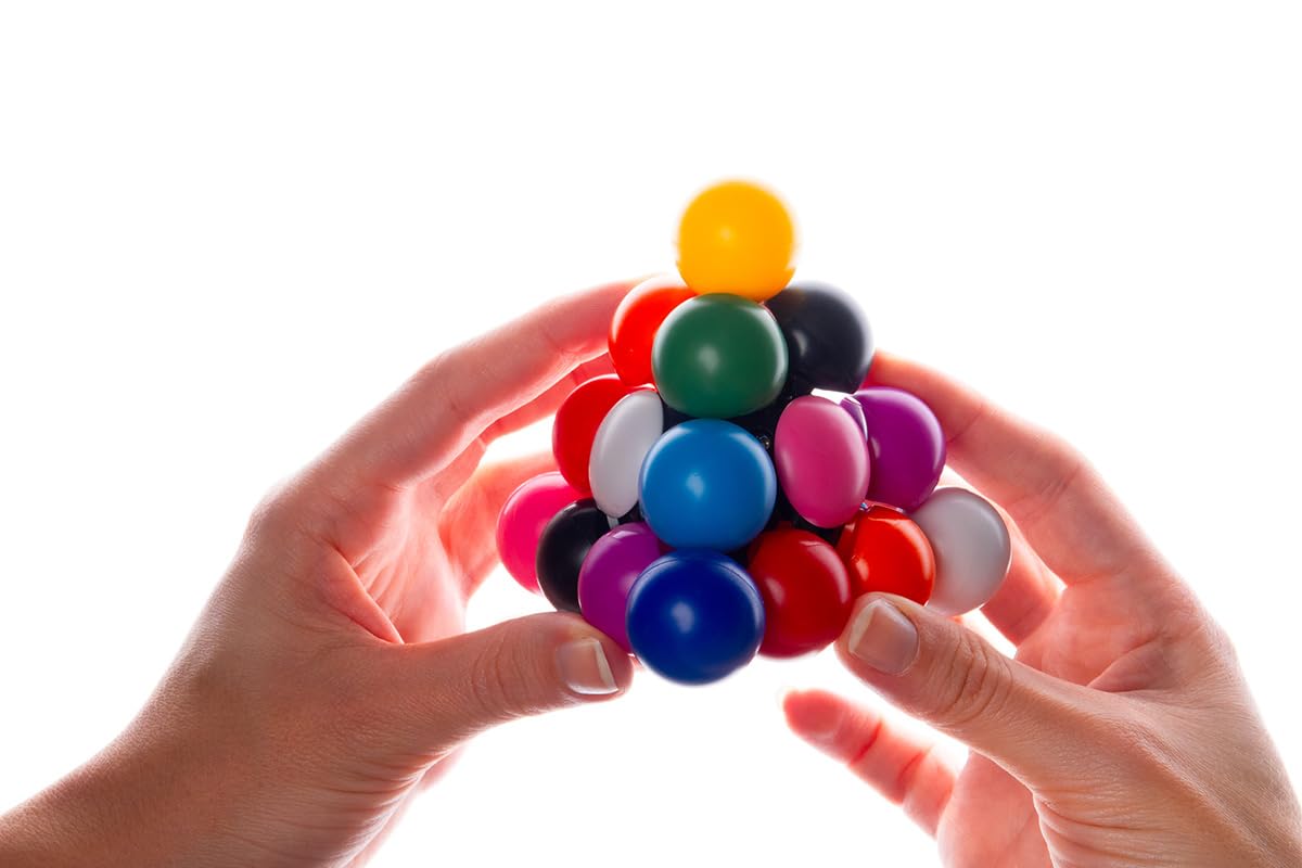 Meffert's Pyraminx Marble - The Original 10-Sided Marble