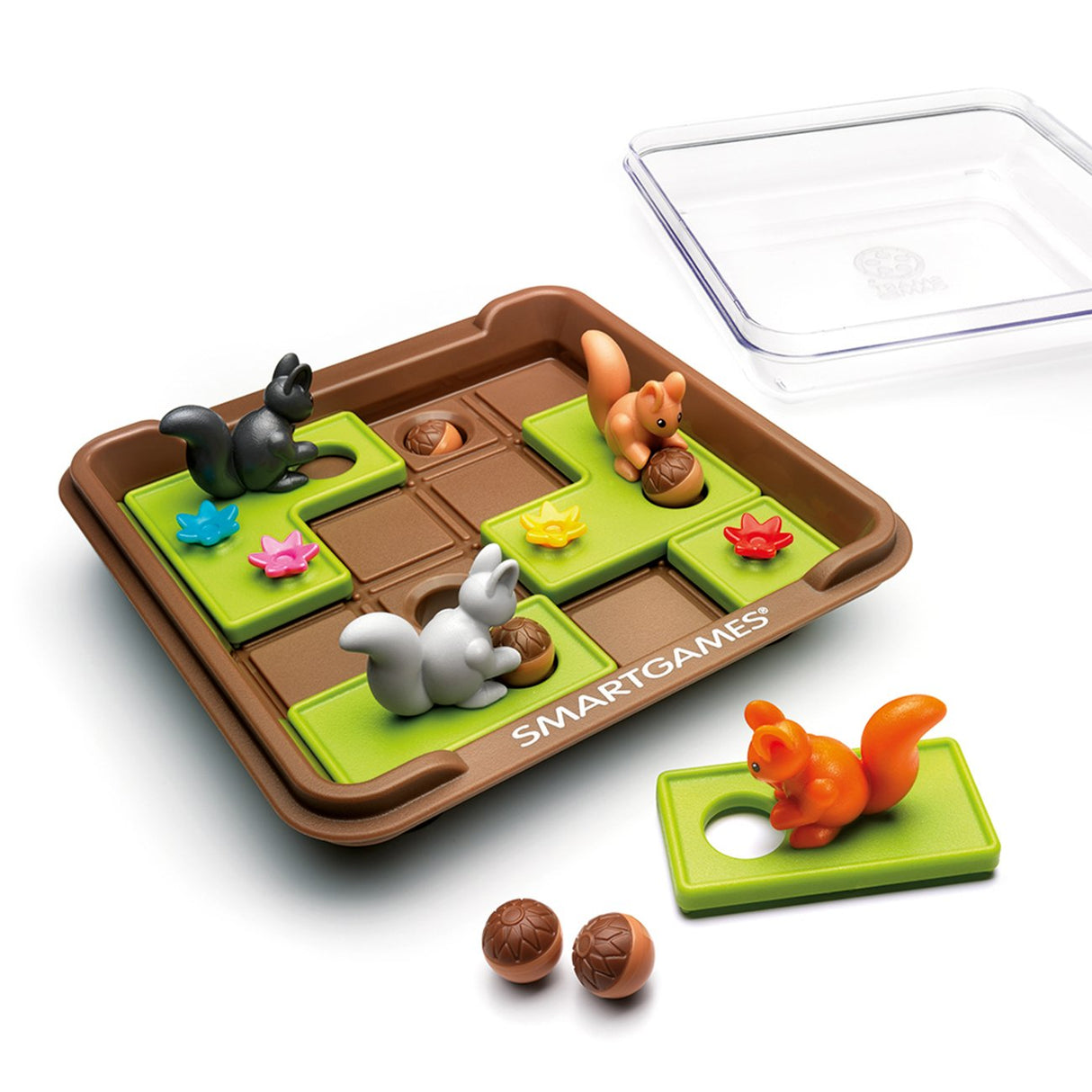 Squirrels Go Nuts! Travel Game for Ages 6+