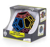 Meffert's Hollow Skewb Ultimate - The Original Transparent 12-Faced Brainteaser Puzzle from Recent Toys - Travel-Friendly Fun for Ages 9+