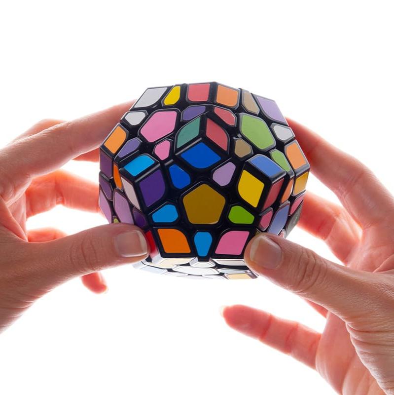 Meffert's Megaminx - The Original 12-Faced 3D Brainteaser Puzzle from Recent Toys - Travel-Friendly Fun for Ages 9+