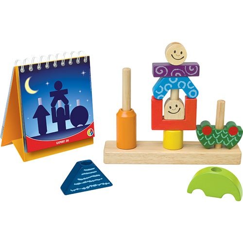 Day & Night Wooden Skill Building Puzzle Game Ages 2+