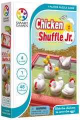 Chicken Shuffle Jr. Travel Game 60 Challenges Ages 4+