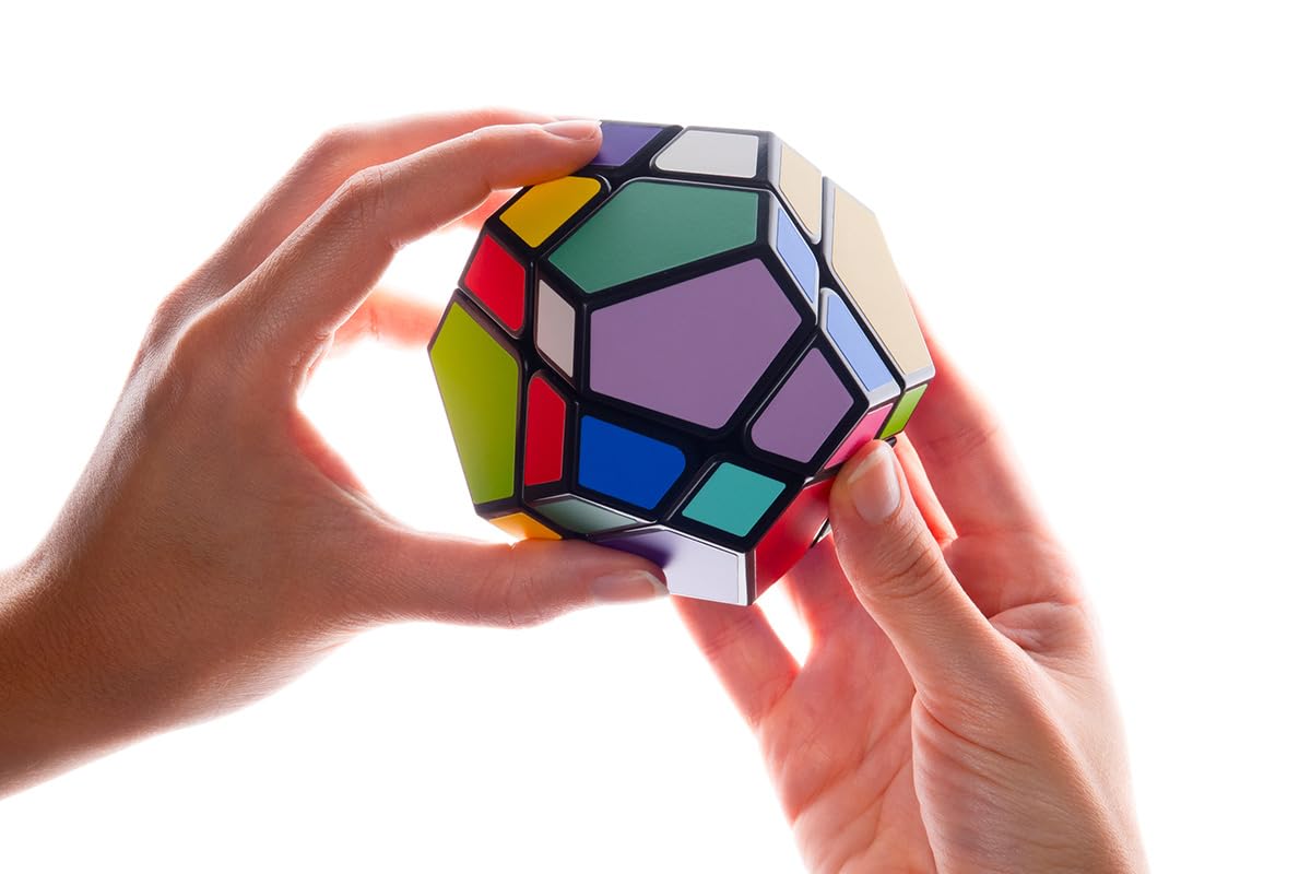 Meffert's Skewb Ultimate - The Original 12-Sided Brainteaser Puzzle Challenge from Recent Toys - Travel Friendly Fun for Ages 9+