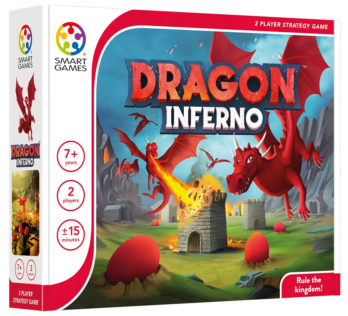 Dragon Inferno 2-Player Strategy Game for Ages 7+