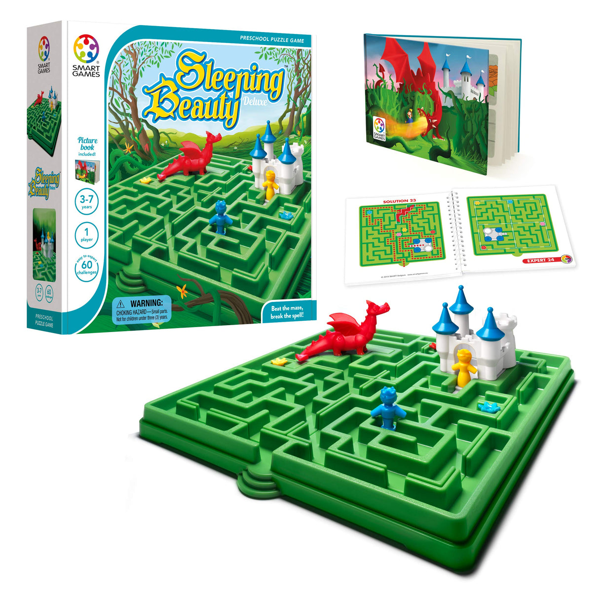 Sleeping Beauty Skill Building Puzzle Game for Ages 3+